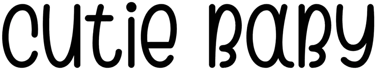 Cutie Baby Font 1