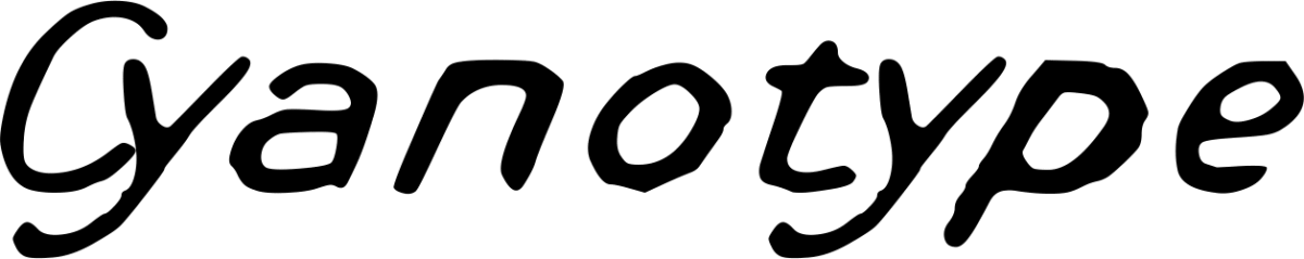 Cyanotype Font 1