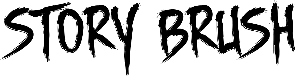 DHF Story Brush Font 1