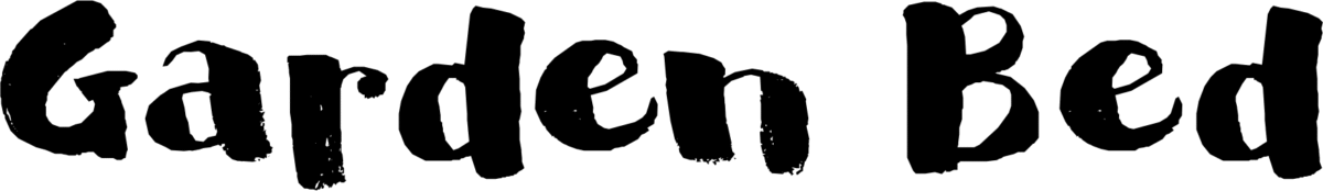 DK Garden Bed Font 1