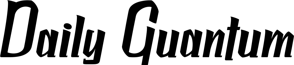 Daily Quantum Font 1