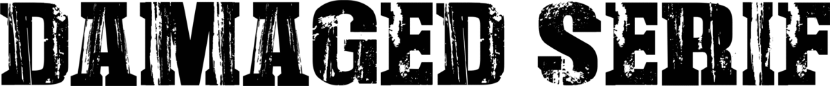 Damaged Serif Font 1