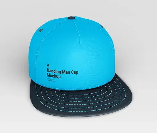 Dancing Man Cap Mockup 1