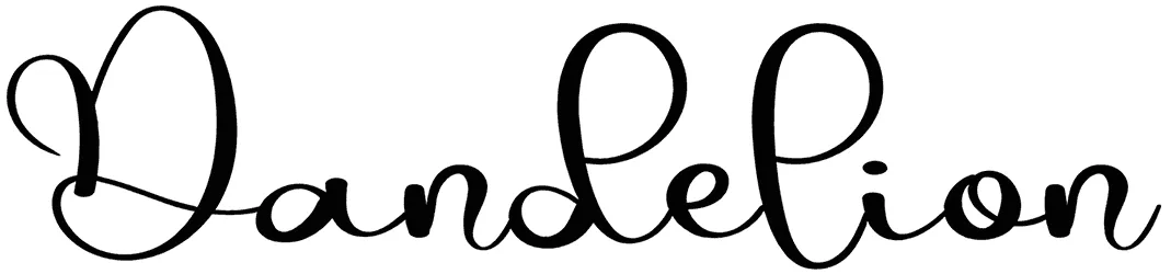Dandelion Font 1