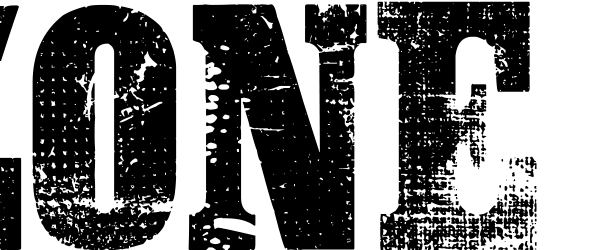 Danger Zone Warning Font