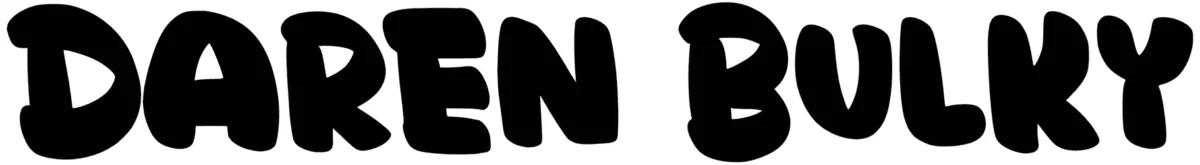 Daren Bulky Font 1