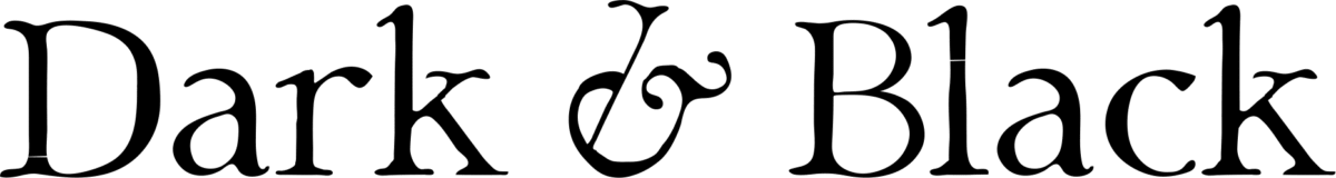 Dark Black Font 1