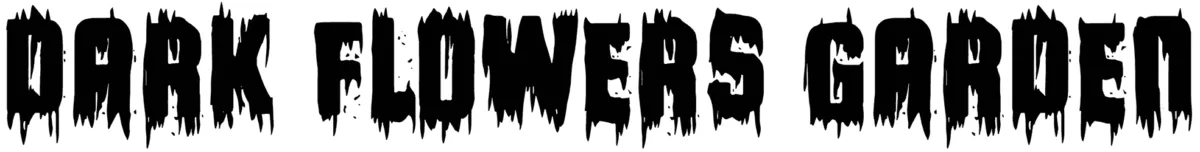 Dark Flowers Garden Font 1