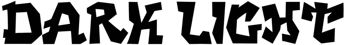 Dark Light Font 1