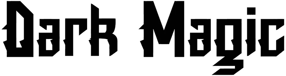 Dark Magic Font 1