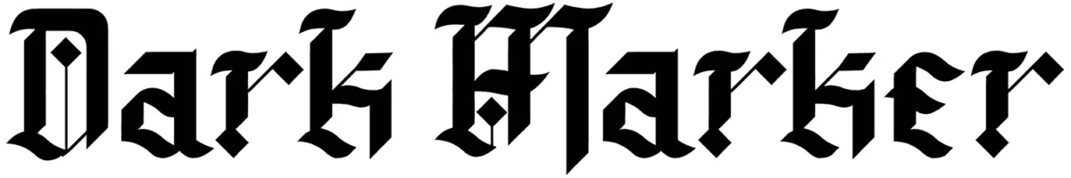 Dark Marker Font 1