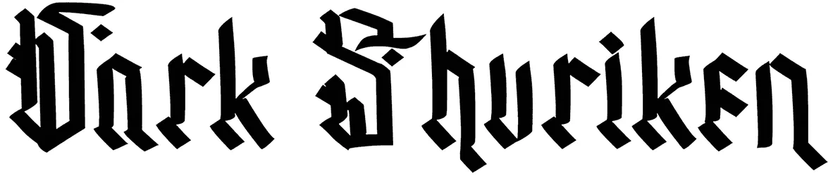 Dark Shuriken Font 1