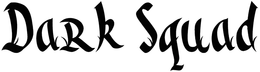 Dark Squad Font 1