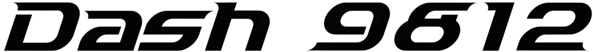 Dash 9812 Font 1