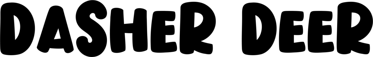 Dasher Deer Font 1