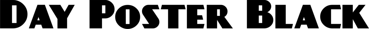 Day Poster Black Font 1