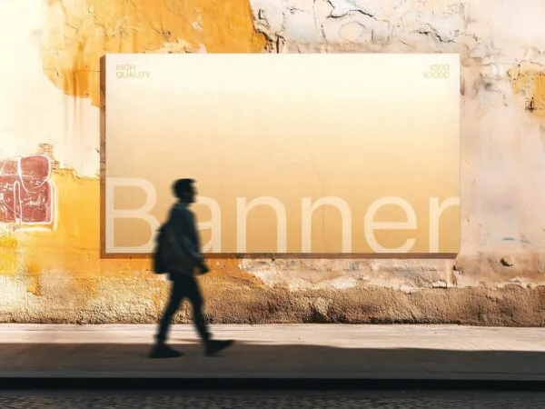 Daylight Outdoor Banner Mockup 1
