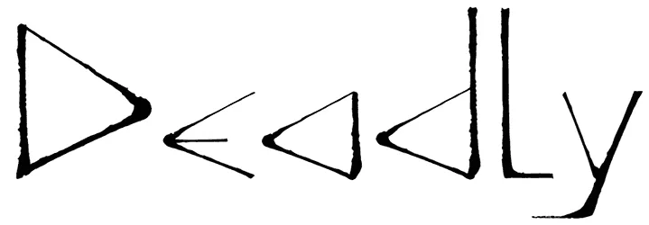 Deadly Font 1