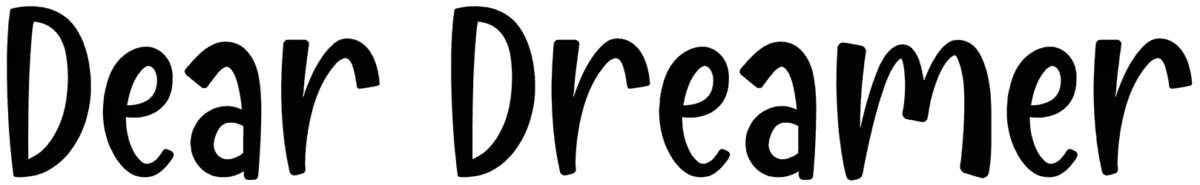 Dear Dreamer Font 1