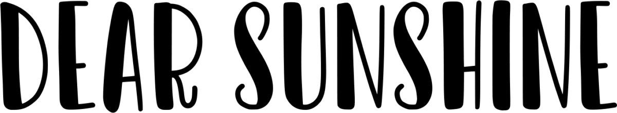 Dear Sunshine Font 1