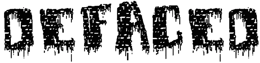 Defaced Font 1
