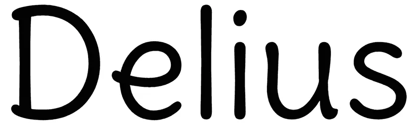 Delius Font 1