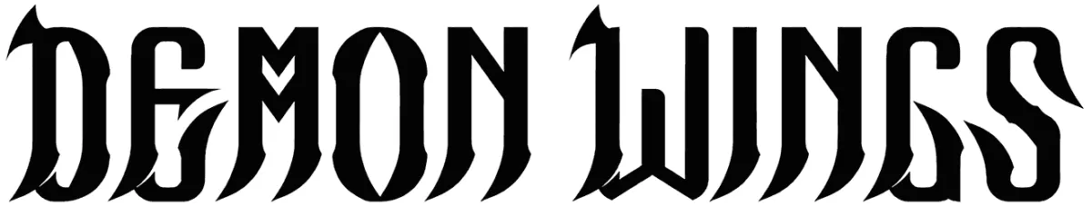 Demon Wings Font 1