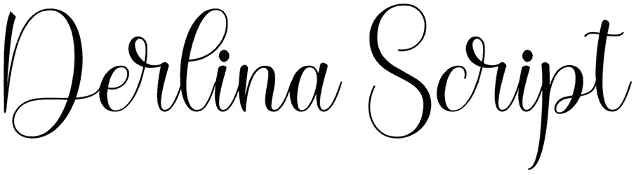 Derlina Script Font 1