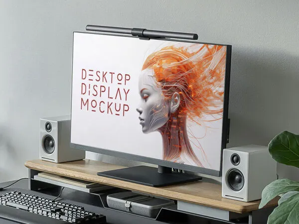 Desktop Screen Mockup 1