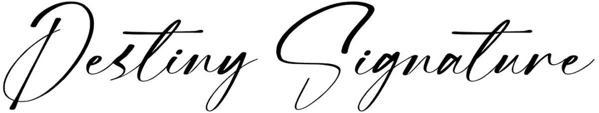 Destiny Signature Font 1