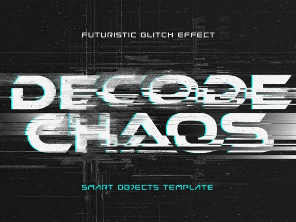 Destroy Cyber Glitch Text Effect 1