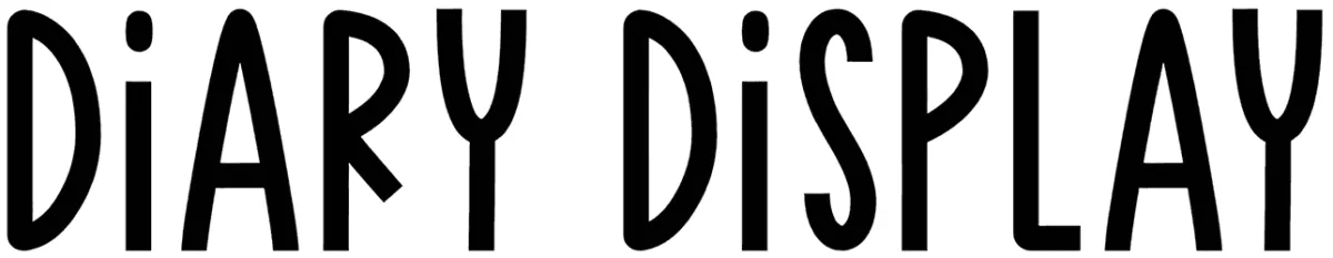 Diary Display Font 1