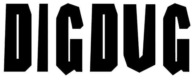 Dig Dug Font 1