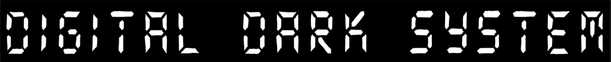 Digital Dark System Font 1