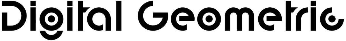 Digital Geometric Font 1