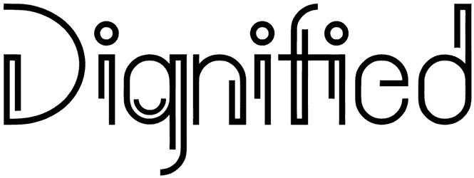 Dignified Font 1