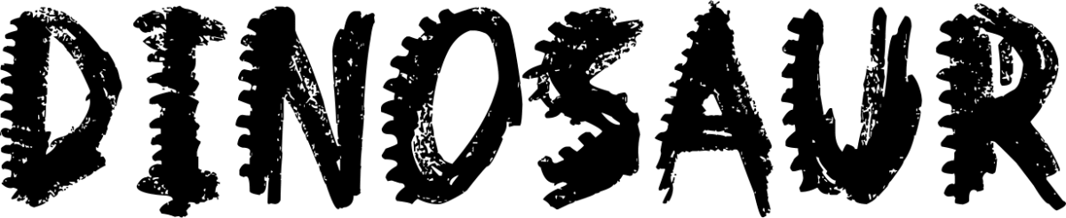 Dinosaur Font 1