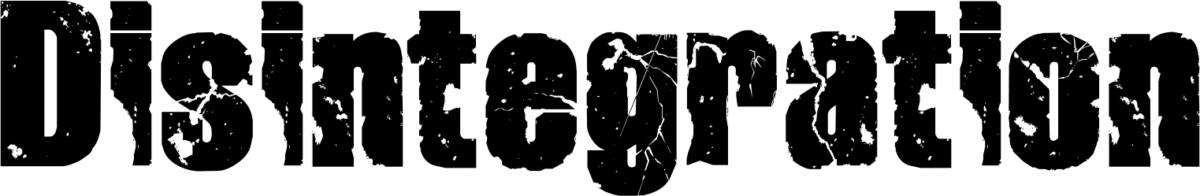 Disintegration Font 1