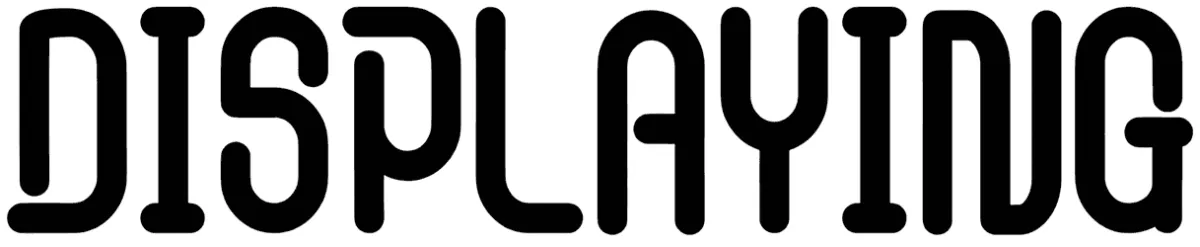 Displaying Font 1