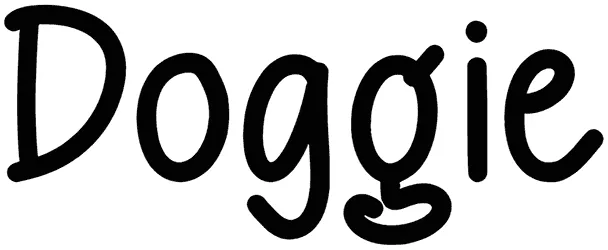 Doggie Font 1