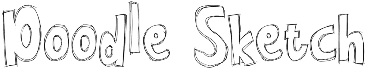 Doodle Sketch Font 1