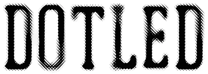 Dotled Font 1