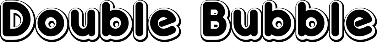 Double Bubble Font 1