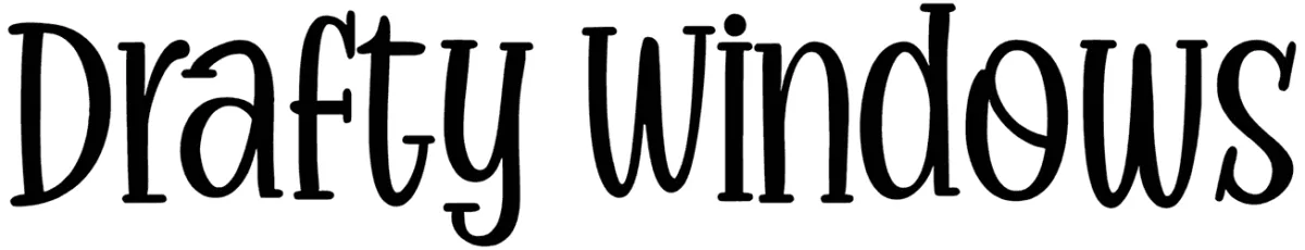 Drafty Windows Font 1