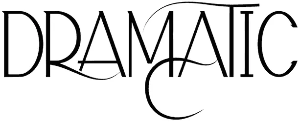 Dramatic Font 1
