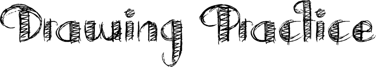Drawing Practice Font 1