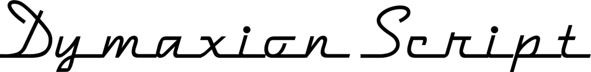 Dymaxion Script Font 1