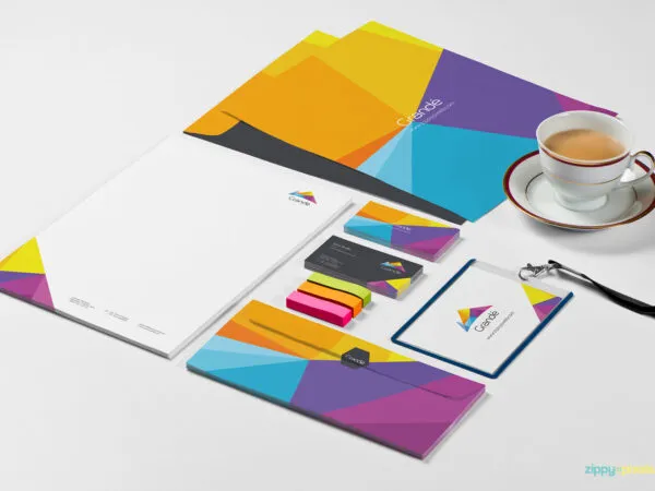 Eight Stationery Branding Mockups 1