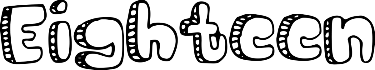 Eighteen Font 1