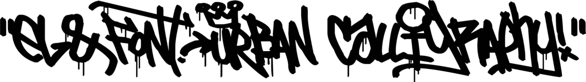 ElFont Urban Calligraphy Font 1